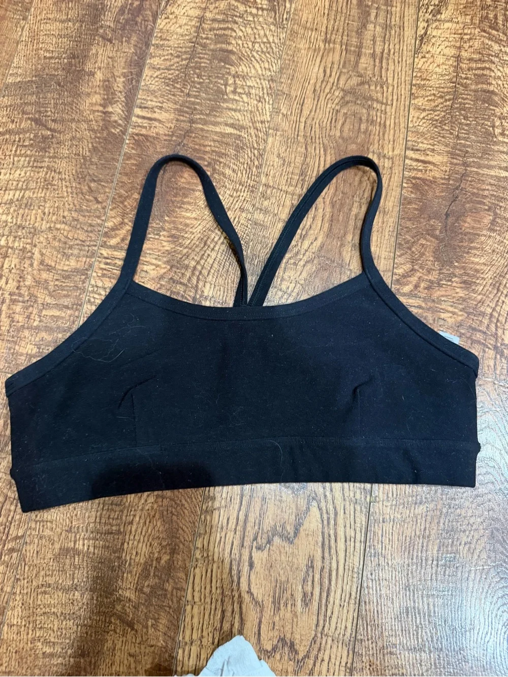 ALO Yoga Black Seamless Sports Bralette